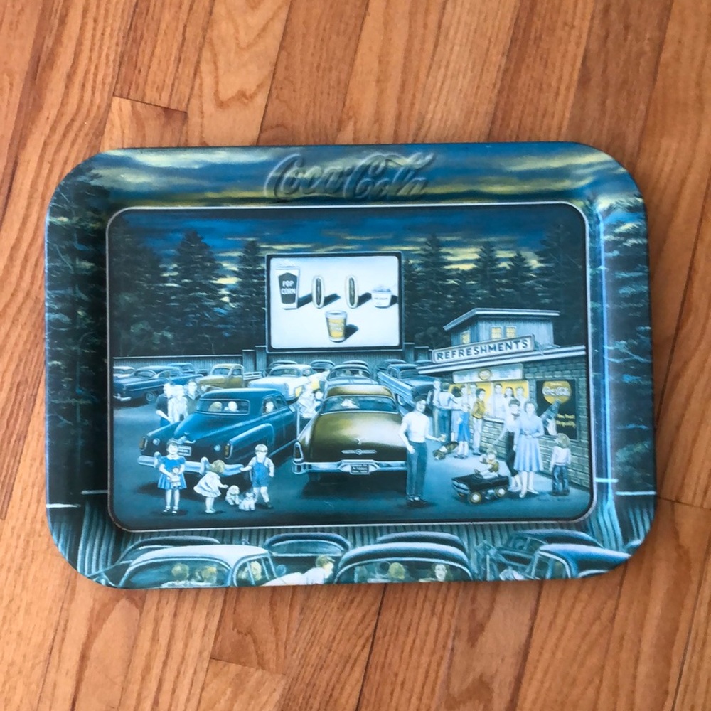 Vintage Coca-Cola “IT’S SHOW TIME” Collectible Tray